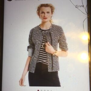 Cabi  cliffside Moto full zip up jacket size M new